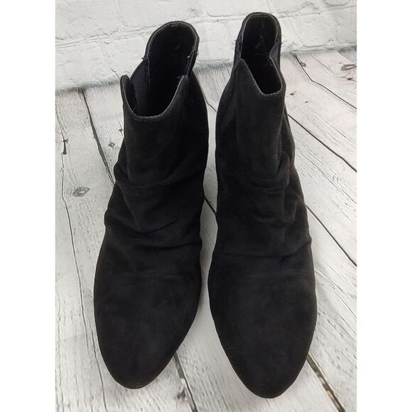C Comfort Est 1946 Size 9M Womens Black Boots Booties - Picture 2 of 7